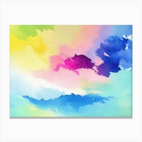 Arc Of The Dayglo Canvas Print
