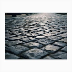 Cobblestone Street 2 Canvas Print