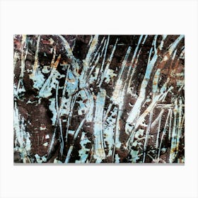 Abstract Rough Texture Canvas Print