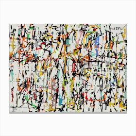 Pollock Wink 1 Canvas Print