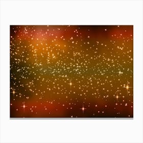 Sunsets Shining Star Background Canvas Print