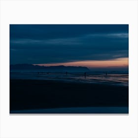 Coastal Blue Hour Canvas Print