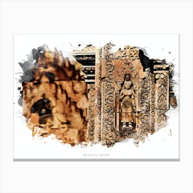 Banteay Srei, Cambodia Canvas Print