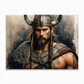 Viking warrior Canvas Print