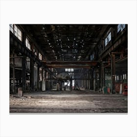 Abandoned Factory Canvas Print