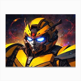Transformers Bumblebee 5 Canvas Print