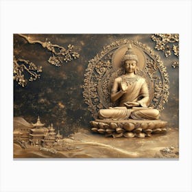 Buddha 3 Canvas Print