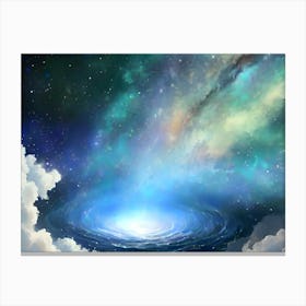 Black Hole 1 Canvas Print