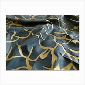 Black And Gold 1 Canvas Print