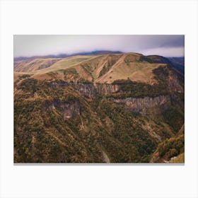 View Of The Mountains Canvas Print