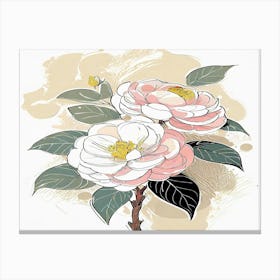 Camellia 2 Canvas Print