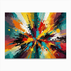 Burst Canvas Print