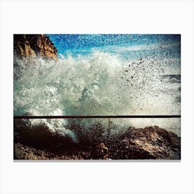 Crashing Waves Canvas Print