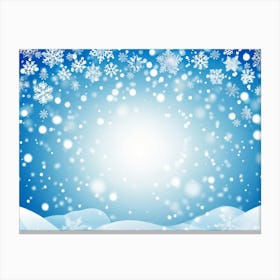 Christmas Background 9 Canvas Print