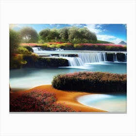 Waterfall 4 Canvas Print