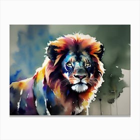Lion Painting 20 Canvas Print
