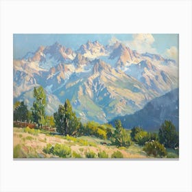 Western Landscapes Sierra Nevada 1 Canvas Print