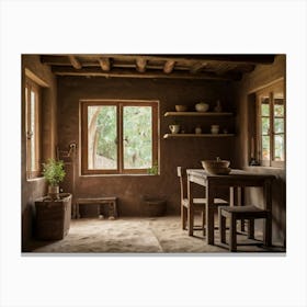 Adobe House 7 Canvas Print