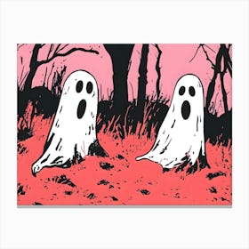 Ghosts In The Woods Canvas Print