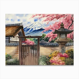 Japanese Garden 2 Canvas Print