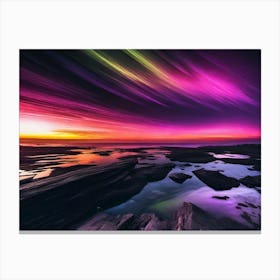 Aurora Borealis 128 Canvas Print