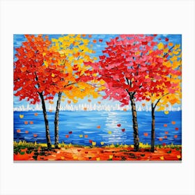 Autumn Trees 44 Canvas Print