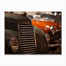 Beautiful Classic Vintage Cars Canvas Print