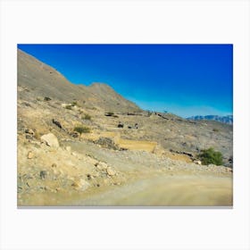 Dirt Road In The Mountains Stampe su tela