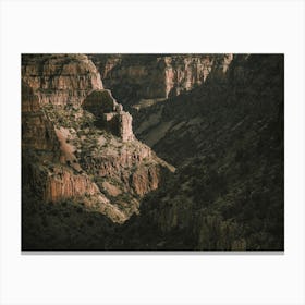 Canyon Shadows Canvas Print