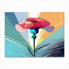 Carnation Flower Canvas Print