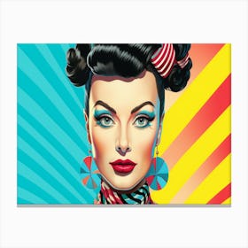 Pop Art Canvas Print