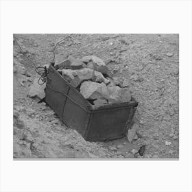 Untitled Photo, Possibly Related To Old Ore Bucket And Gold Ore At Abandoned Gold Mine At Pinos Altos, New Mexico Canvas Print