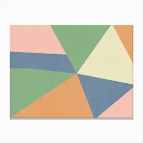 Geometric Composition 3 2 Canvas Print