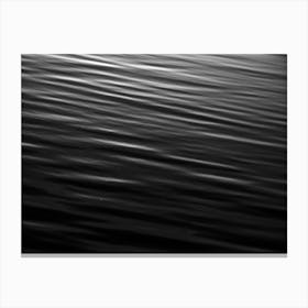 Water In Black And White Canvas Print