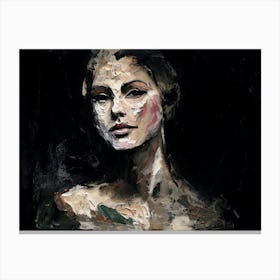 Portrait Of A Woman 19 Canvas Print