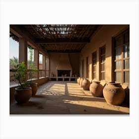 Adobe House 1 Canvas Print