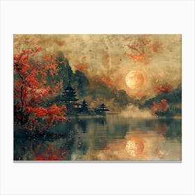 Asian Landscape Painting 16 Canvas Print