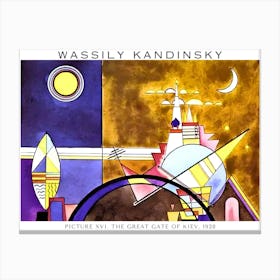 Wassily Kandinsky 4 Canvas Print