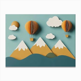 Paper Art 8 Canvas Print