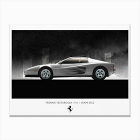 Ferarri Canvas Print