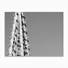 Basilica of the Sagrada Familia Spire - Barcelona Spain Canvas Print