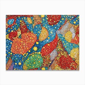 Impressionist S Confetti Canvas Print