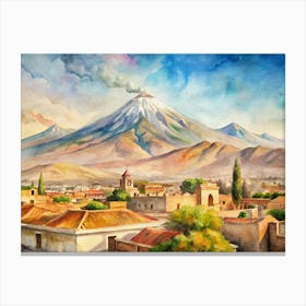 Ecuador Canvas Print