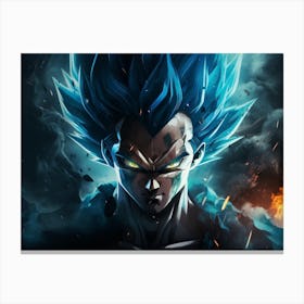 Dragon Ball Z Wallpaper Canvas Print