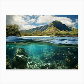 Underwater Hawaii Canvas Print