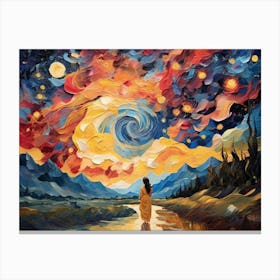 Starry Night 83 Canvas Print