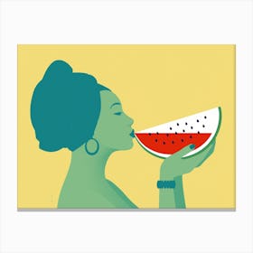 Summer Drink Canvas Print