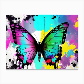 Colorful Butterfly 101 Canvas Print