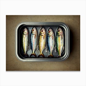 Sardines In A Can 2 Canvas Print