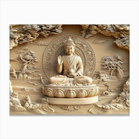 Buddha 6 Canvas Print